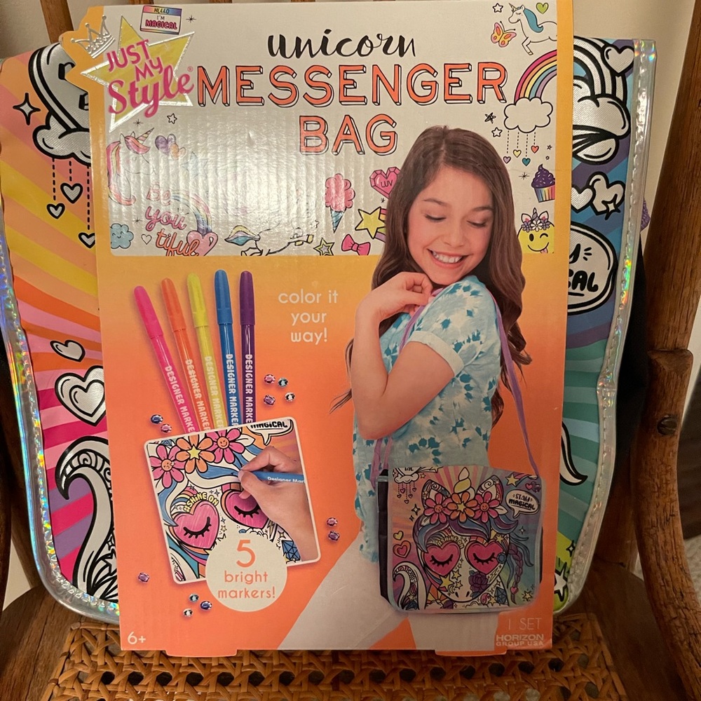 Kid’s Design your own message bag